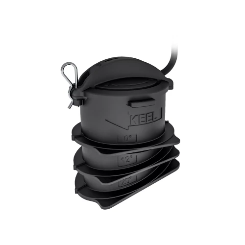 Raymarine CPT-S In-Hull CHIRP Transducer, For Non-Cored Fiberglass Hulls, 170-230 kHz, 0-25° Deadrise, 600 ft, 6m Cable