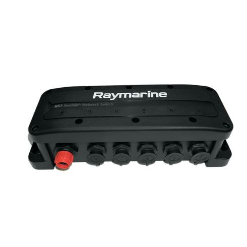 Raymarine HS5 RayNet Network Switch, 5-Port, 12/24V, Gigabit 5th Port