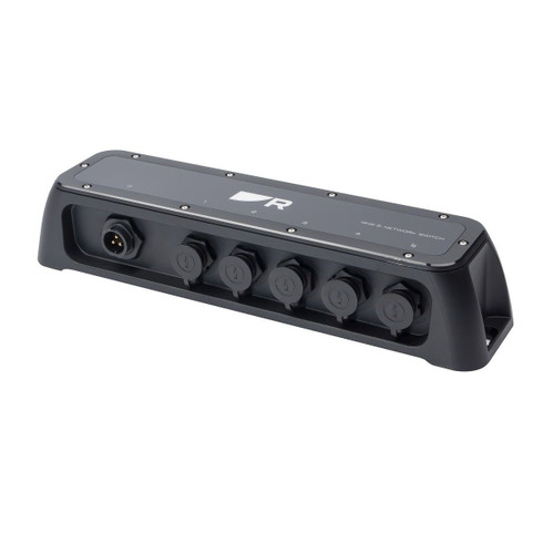 Raymarine RNS-5 Network Switch, 5 RayNet Gigabit Ports, IPX6/IPX7, 12/24V