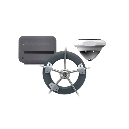 Raymarine EV-100 Sailboat Wheel Pilot Kit, No Control Head, 12V