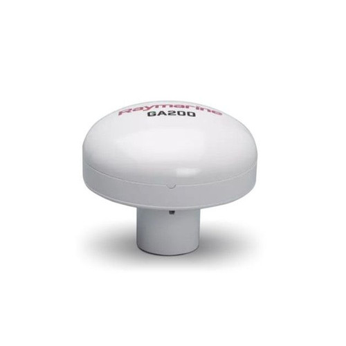 Raymarine GA200 GPS Antenna, IPX6, IPX7, 10 m Cable, Surface or Pole Mount