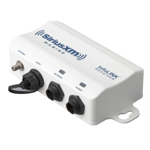 Raymarine SR200 InfoLINK SiriusXM Weather & Audio Receiver, For Axiom MFDs, 9-32V, IPX6/7, RayNet