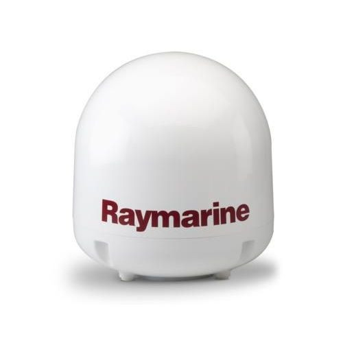 Raymarine 37STV Satellite TV Antenna System, 37 cm Dish, Built-In GPS, Dual Band, HD Compatible