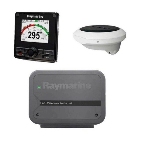 Raymarine EV-150 Power Pilot Core Pack, No Drive, 12V, For Hydraulic Steering, 4.9-14.0 cu in Ram Capacity