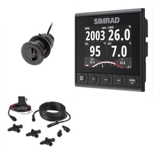 Simrad IS42 Speed/Depth/Temp Pack, DST810 Transducer, NMEA 2000 - Apollo Lighting