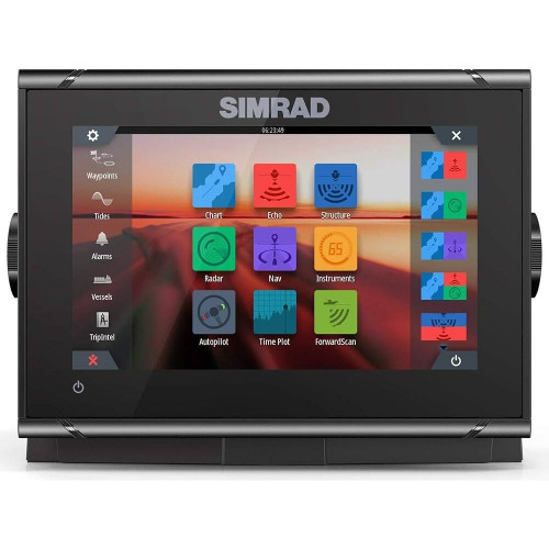Simrad GO7 XSR 7in Fishfinder/Chartplotter, Active Imaging 3-in-1 Transducer, C-MAP DISCOVER Chart - Apollo Lighting