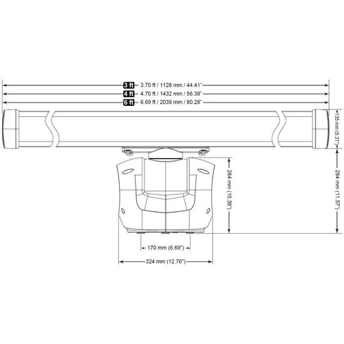Simrad HALO 200X Open Array Pulse Compression Radar System, 50W, Up to 72NM, Pedestal IPX6, RI-50 IPX5, 10m Cable, No Antenna - Apollo Lighting