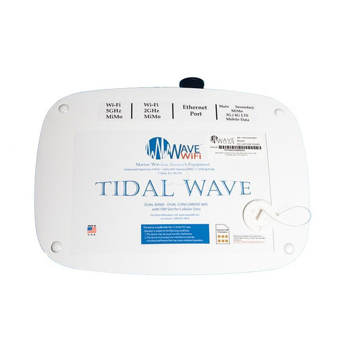 Wave WiFi - Tidal Wave 2 - 25' 400UF Low Loss Cable & 6 Antennas