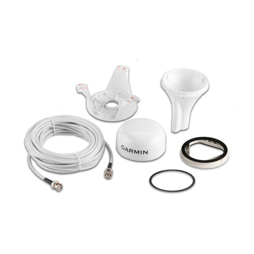 Garmin GA 38 GPS/GLONASS Antenna, IPX7, Pole/Surface/Under-Deck Mount, 10 m Cable - Apollo Lighting
