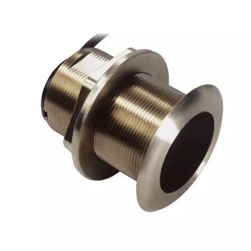Raymarine B60 Through-Hull Transducer, 50/200 kHz, 600W, Bronze, Tilted Element, Depth/Temperature - Apollo Lighting