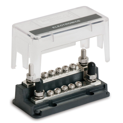 BEP Marine - Z Bar 10 Way Buss Bar 4 1/4" Studs 200A 50V DC