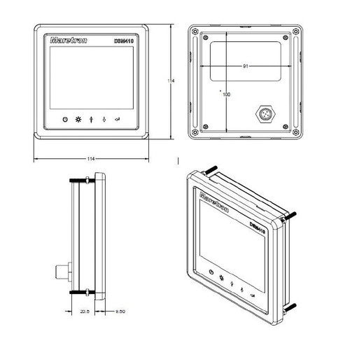 Maretron - DSM410 Color Display