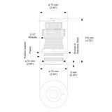 Airmar - HT200 NMEA200 Thru Hull Temperature Sensor
