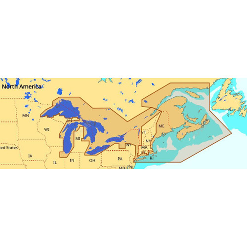 C-MAP - Max Wide Electronic Chart
