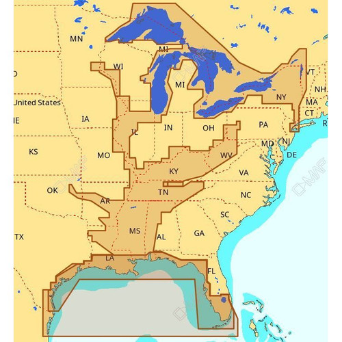 C-MAP - Max Wide Electronic Chart