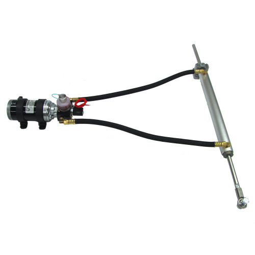 Octopus Autopilot Drives - 38mm Bore Linear Drive 12" Stroke Pump 12vDC