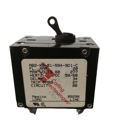 Newmar Power - 50 Amp Breaker W/ Black Throw