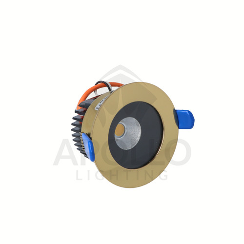 Cantalupi DALY 90/Q A CSL – 2700K Square LED Downlight, 77 mm, 28V @ 350mA, IP40 (Model: 20DALY QA 03 N2 CH, B-16) - Apollo Lighting