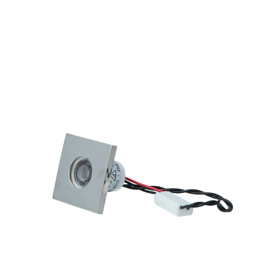 Cantalupi CAP-Q Series Compact Marine Light – 1W, Ø19 mm, 10–31V AC/DC, Warm White, IP65 - Apollo Lighting