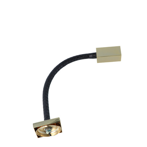CANTALUPI – MOSCA WATTS 2 – Decorative LED Light – 2W | 10–30VDC | Satin Nickel & 24K Gold Finish