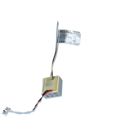 Cantalupi MWA Series Recessed Marine Light – 1x3W Power LED, Ø26 mm, 10–30VDC, IP65, 500mA