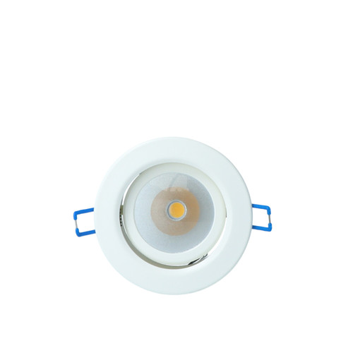Cantalupi SUSY 105 OR Series Recessed Marine Spotlight – 700mA, Ø87 mm, 3000K, 19VDC, IP20, 25°/40° Optics