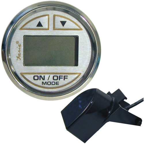 Faria Kronos 2" Depth Sounder w/ Transom Mount Transducer 19150