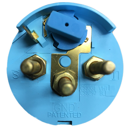 Faria Euro Black 2" Cylinder Head Temperature Gauge (60 to 220° F) with Sender 12819 - Apollo Lighting