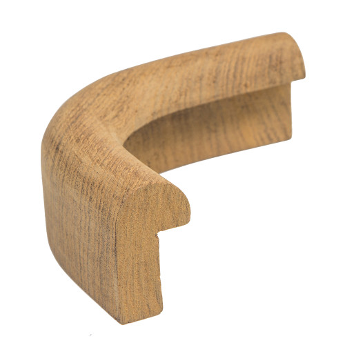 Whitecap Teak Edge Molding Outside Corner 60837 - Apollo Lighting