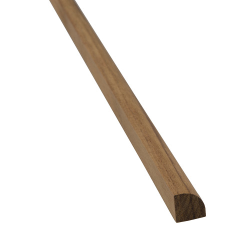 Whitecap Teak Quarter Round Molding Large - 5' 60850