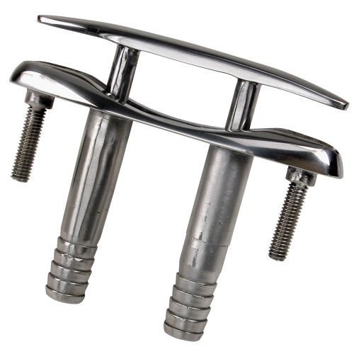 Whitecap E-Z Push Up Stainless Steel Cleat - 4-1/2" 6804