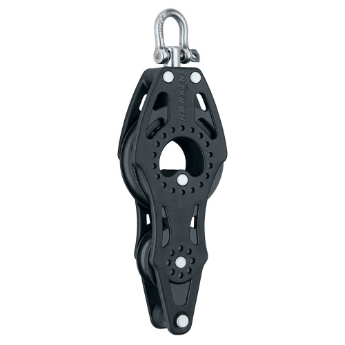 Harken 57mm Carbo Air Fiddle Block w/Swivel & Becket 2622