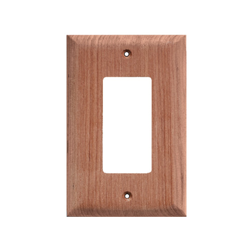 Whitecap Teak Ground Fault Outlet Cover/Receptacle Plate 60171