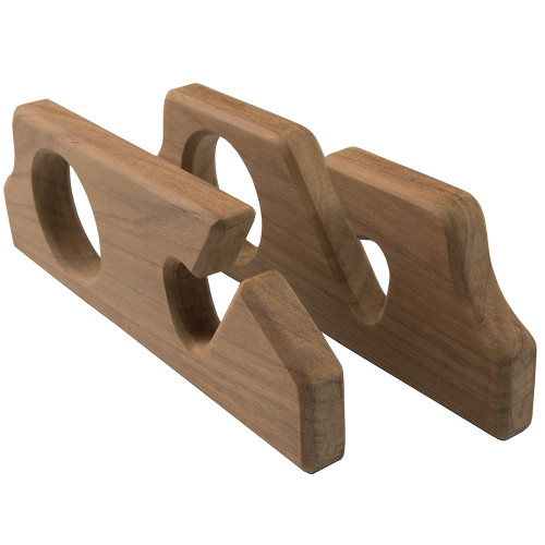 Whitecap Teak Two-Rod Storage Rack - Pair 60610