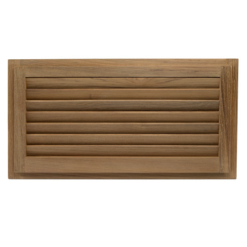 Whitecap Teak Louvered Insert - 9-3/8" x 18" x 3/4" 60716 - Apollo Lighting
