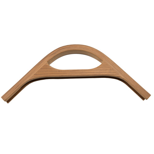 Whitecap Teak Track Corner w/Hand Hold Molding - 3/4" 60805