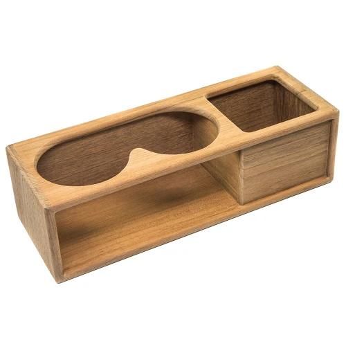 Whitecap Teak Two Insulated Drink/Binocular Rack w/Tray 62616