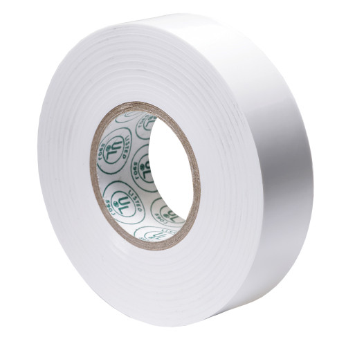 Ancor Premium Electrical Tape - 3/4" x 66' - White 337066 - Apollo Lighting