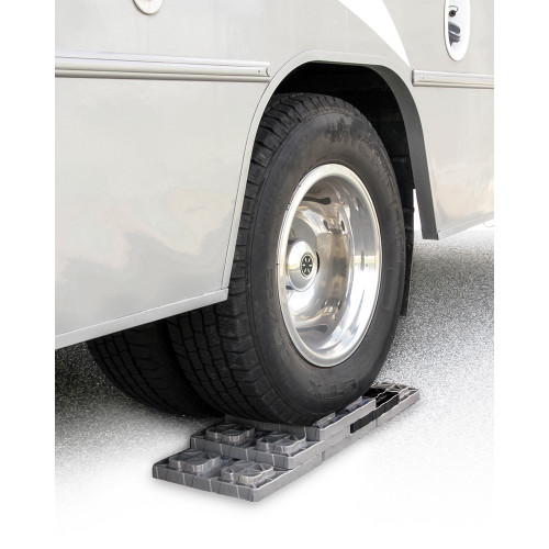 Camco FasTen Leveling Blocks XL w/T-Handle - 2x2 - Grey *10-Pack 44527