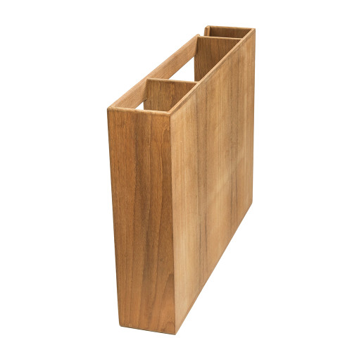 Whitecap Teak Dish/Cup/Paper Towel Rack 62402 - Apollo Lighting