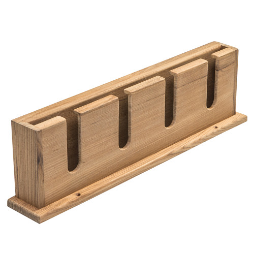 Whitecap Teak Wineglass Rack w/Shelf 62426