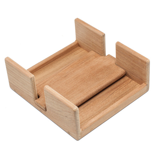 Whitecap Teak Stay-Put Napkin Holder 62434 - Apollo Lighting