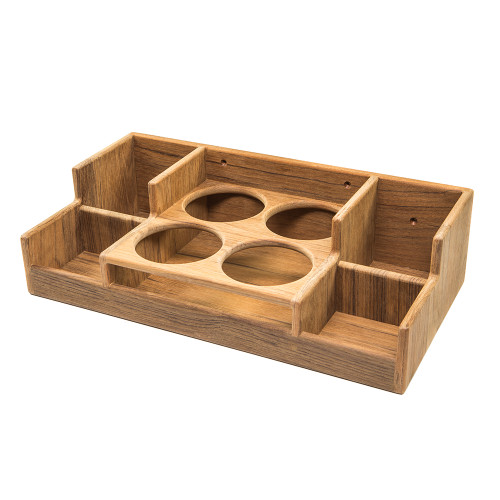 Whitecap Teak Bar Rack 62550