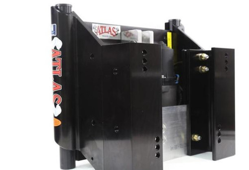 T-H Marine Atlas 10" Jack Plat Heavy Duty Verado Hydraulic Black Anodized AHJ-10VHD-B-DP - Apollo Lighting