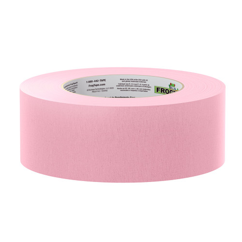 FrogTape CP 325 Medium-High Adhesion Masking Tape - 48MM x 55M x 3-Pack - Pink - Rated for 325°F 105335