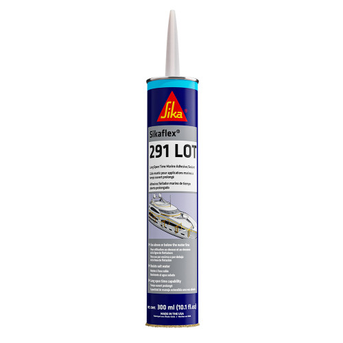 Sika Sikaflex® 291 LOT Slow Cure Adhesive & Sealant 10.3oz (300ml) Cartridge - White 90925