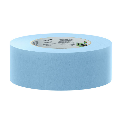 FrogTape CP 250 Medium-High Adhesion Masking Tape - 48MM x 55M x 3-Pack - Light Blue - Rated for 250°F 105329