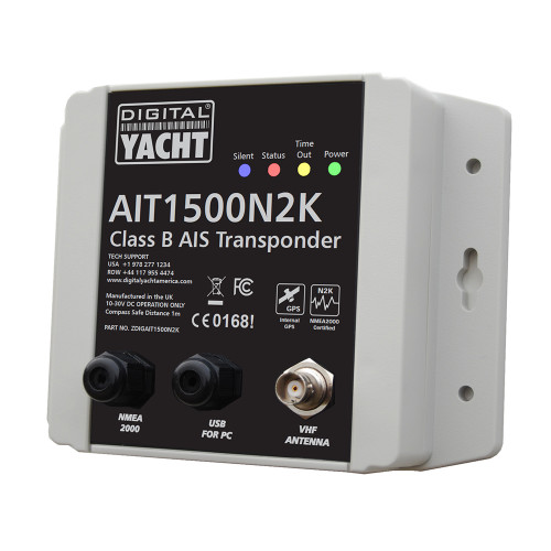 Digital Yacht AIT1500 AIS Class B NMEA 2000 Internal GPS Antenna ZDIGAIT1500N2K