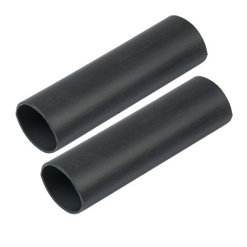 Ancor Heavy Wall Heat Shrink Tubing - 1" x 12" - 2-Pack - Black 327124