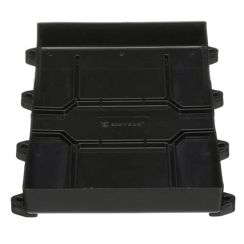 Attwood Marine Battery Tray with Straps, For Group 29/31 Batteries, 12-7/8 in x 7 in, Up to 10-1/2 in Tall - Apollo Lighting